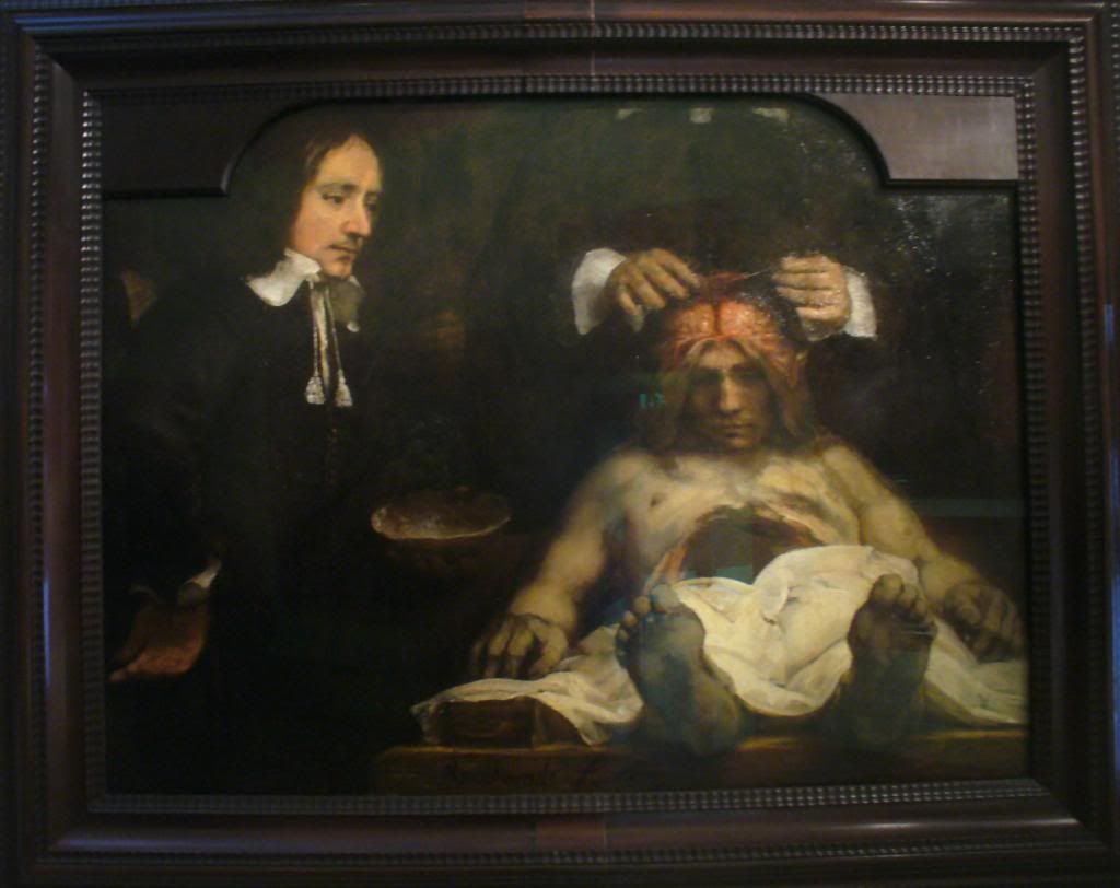 Rembrandt Anatomy Lesson Of Dr. Jan